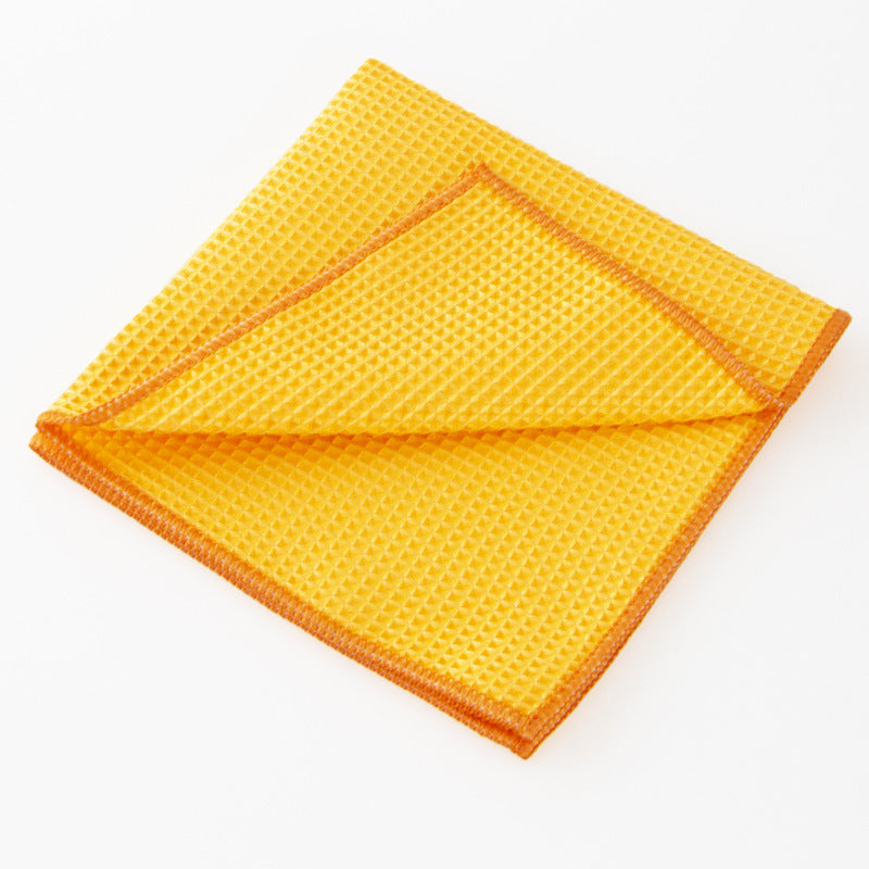 Microfiber Waffle Car Cleaning Towel