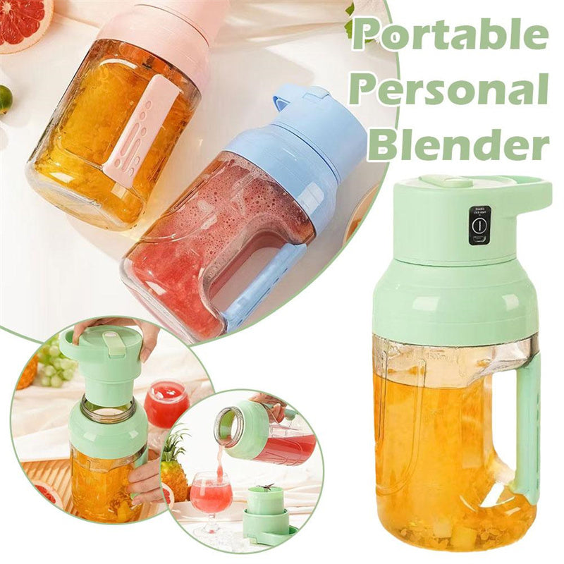 Arrival Summer Electric Juicer Portable Large Capacity 1500ml Juice USB Rechargeable Electric Portable Blender Kitchen Gadgets