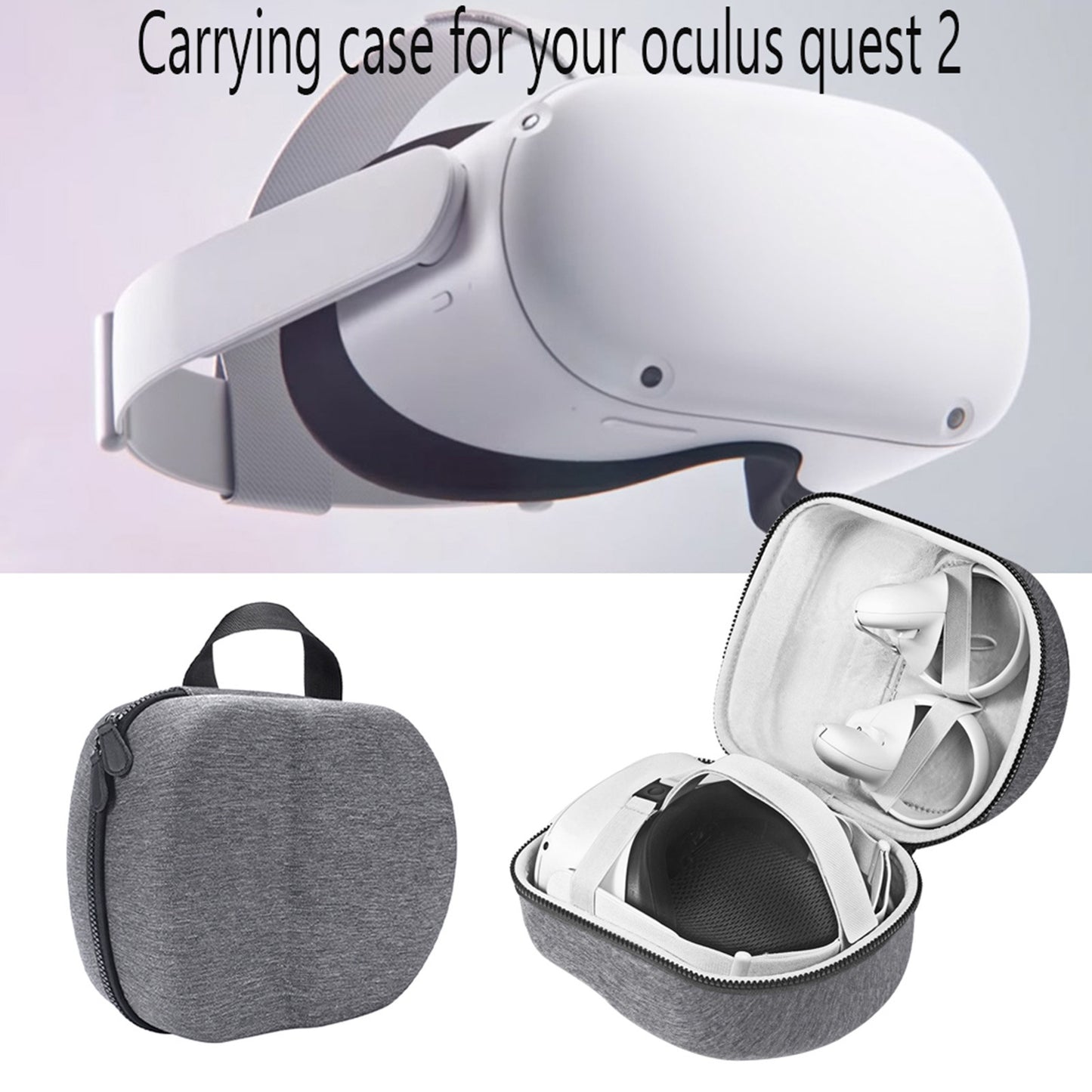 Suitable For Oculus Eyeglass Case Headwear Storage Bag