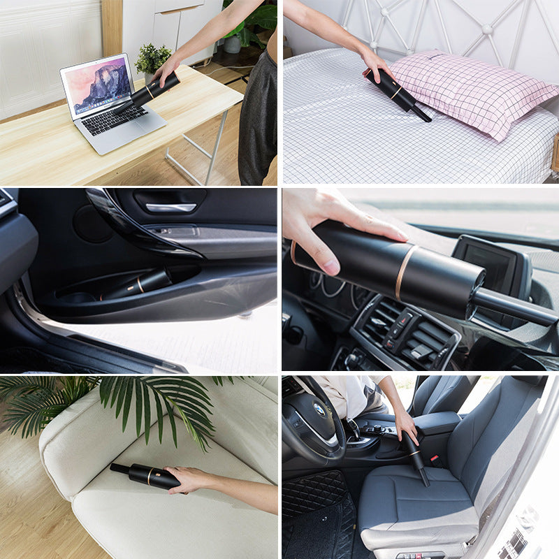 Small Mini Wireless USB Charging Handheld Vacuum Cleaner For Big Suction Car