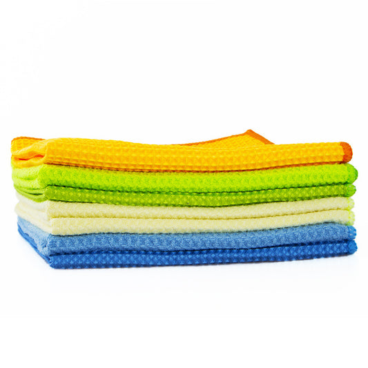 Microfiber Waffle Car Cleaning Towel