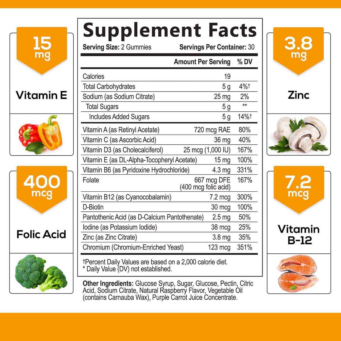 Vitamin D3-Fruchtgummis