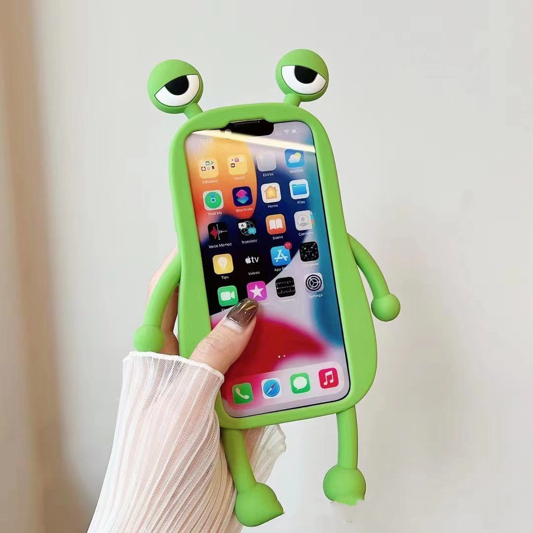 Cartoon Cute Shockproof Bumper Cover for iPhone