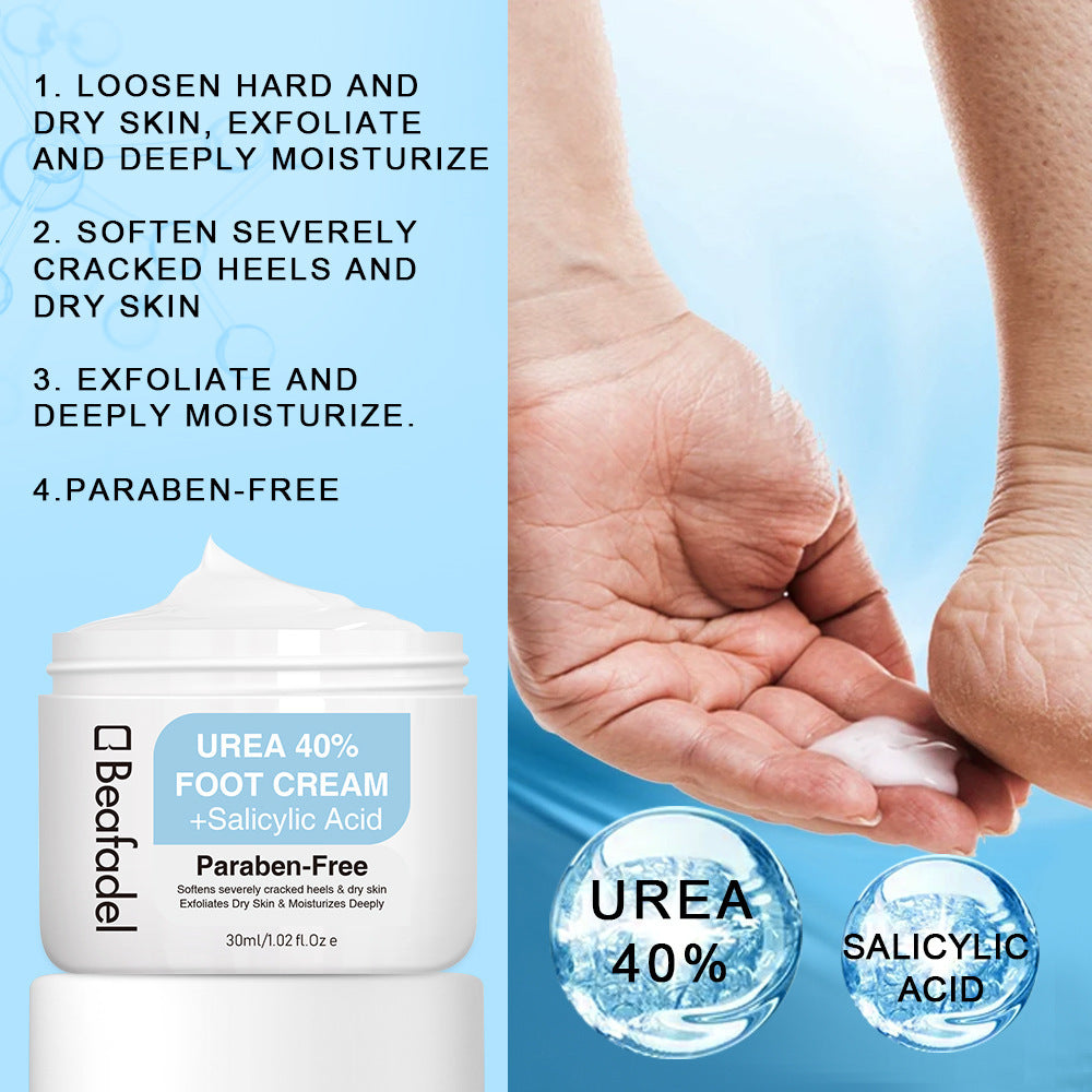 Urea Foot Cream 40  Exfoliating Foot Cream Moisturizing Salicylic Acid