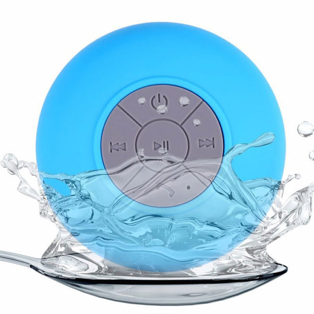 Mini Bluetooth Speaker Portable Waterproof Wireless Handsfree Speakers for Showers Bathroom Sucker Bluetooth Speaker Sound Box