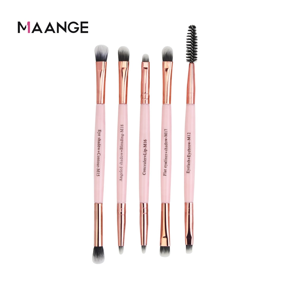 Make-up-Pinsel Pro Pink Brush, Set Puder-Lidschatten-Mischung, Eyeliner-Wimpern-Augenbrauen-Make-up, Beauty-Kosmetikpinsel