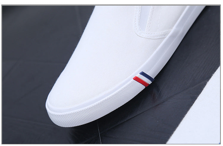 Mens Shoes Canvas Spring, Summer Slip-on Unisex, Fashion Sneakers Flats Breathable, Light Lovers Shoes Footwear