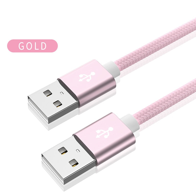 USB to USB Extension Cable Type A Male to Male USB Extender for Radiator Hard Disk Webcom Camera USB Cable