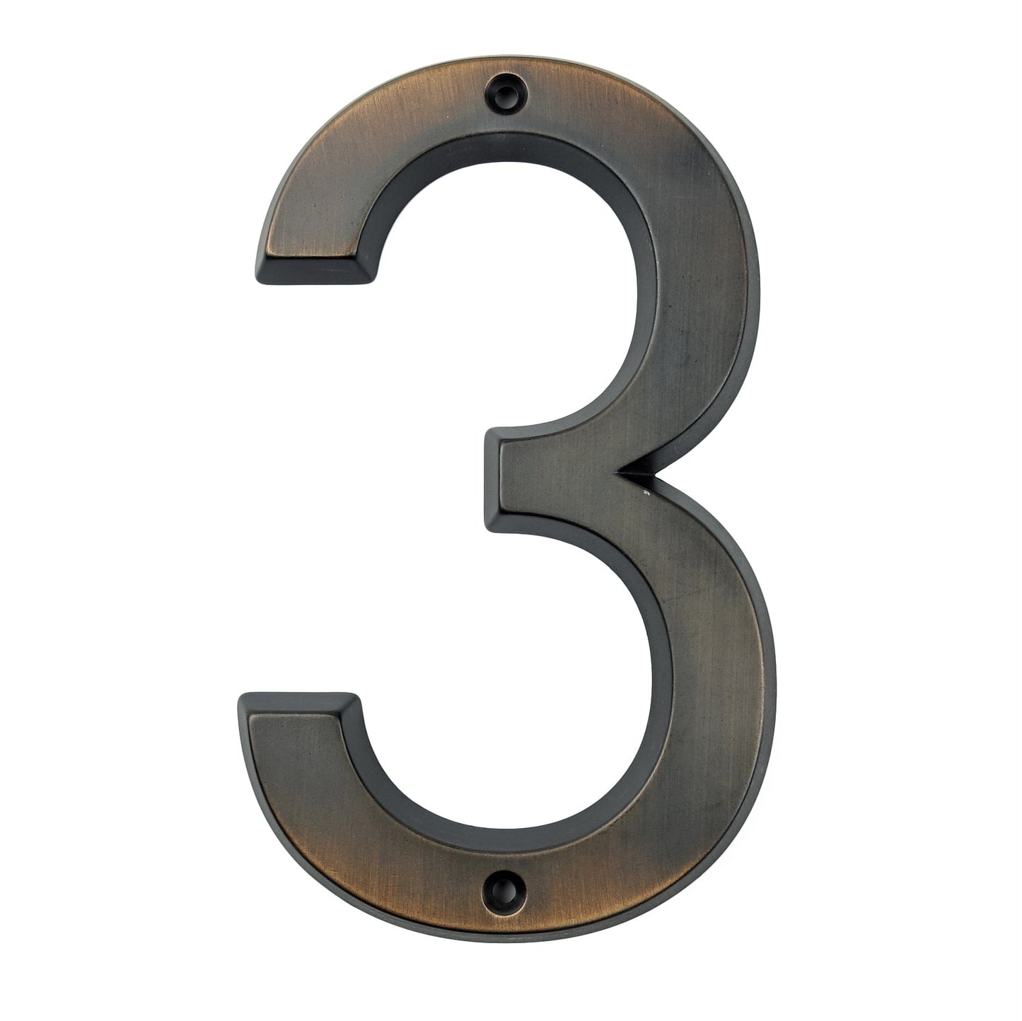 Aged Bronze 152mm Very Big House Number Door Address Number Zinc Alloy Screw Mounted Outdoor Address Sign 0-9