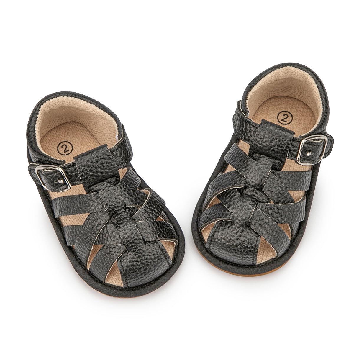 Baby Summer Sandals: Rubber Sole, Non-Slip Infant Shoes for Boys and Girls, Perfect for Toddler First Walkers and Newborns