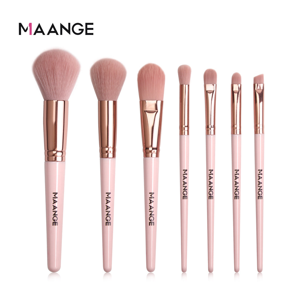 Make-up-Pinsel Pro Pink Brush, Set Puder-Lidschatten-Mischung, Eyeliner-Wimpern-Augenbrauen-Make-up, Beauty-Kosmetikpinsel