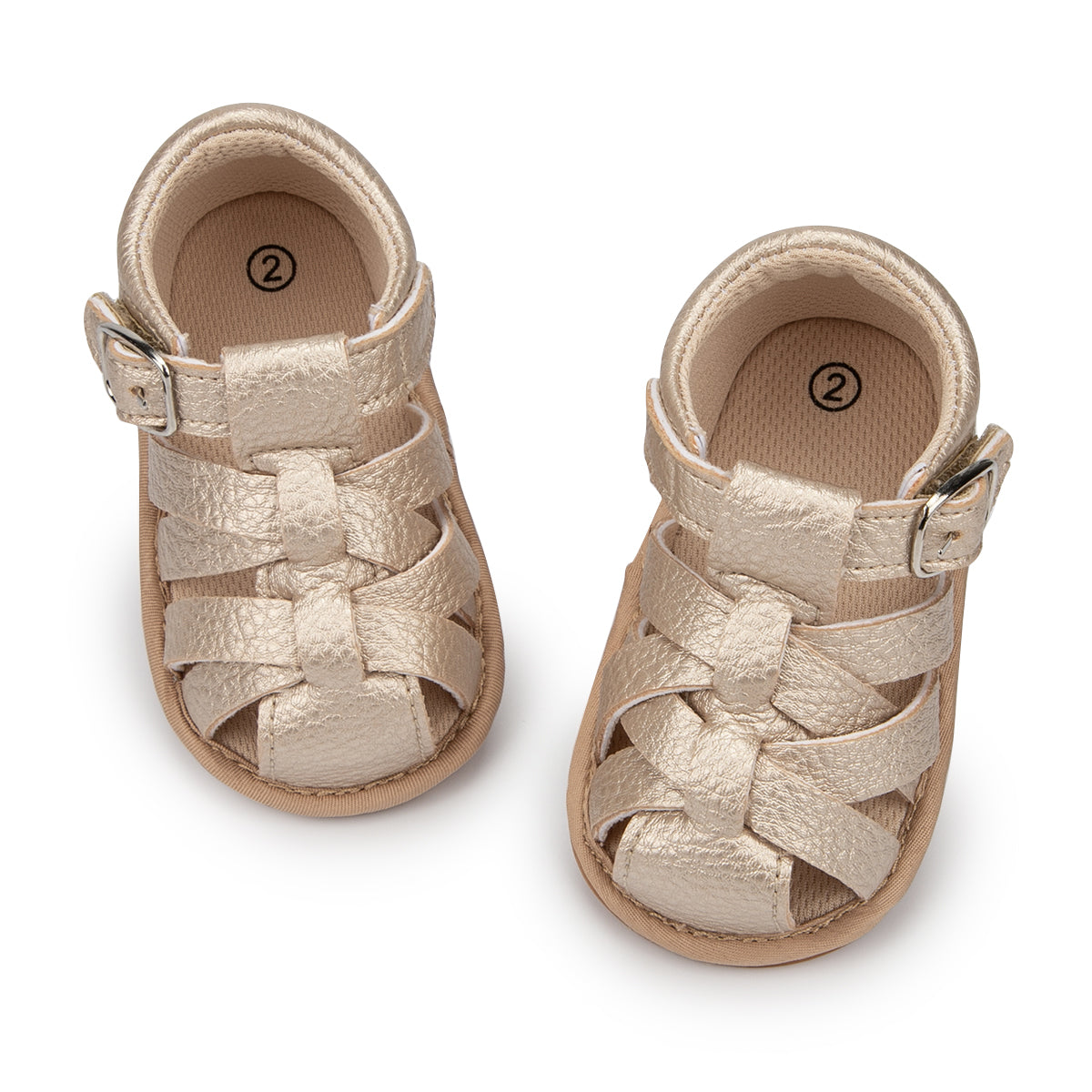 Baby Summer Sandals: Rubber Sole, Non-Slip Infant Shoes for Boys and Girls, Perfect for Toddler First Walkers and Newborns