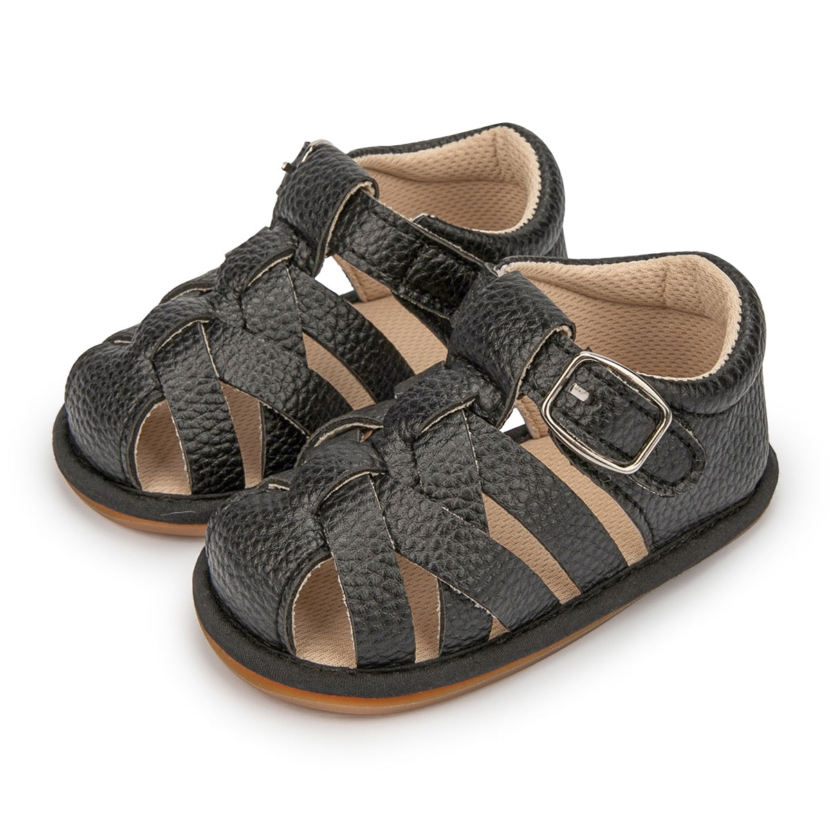 Baby Summer Sandals: Rubber Sole, Non-Slip Infant Shoes for Boys and Girls, Perfect for Toddler First Walkers and Newborns