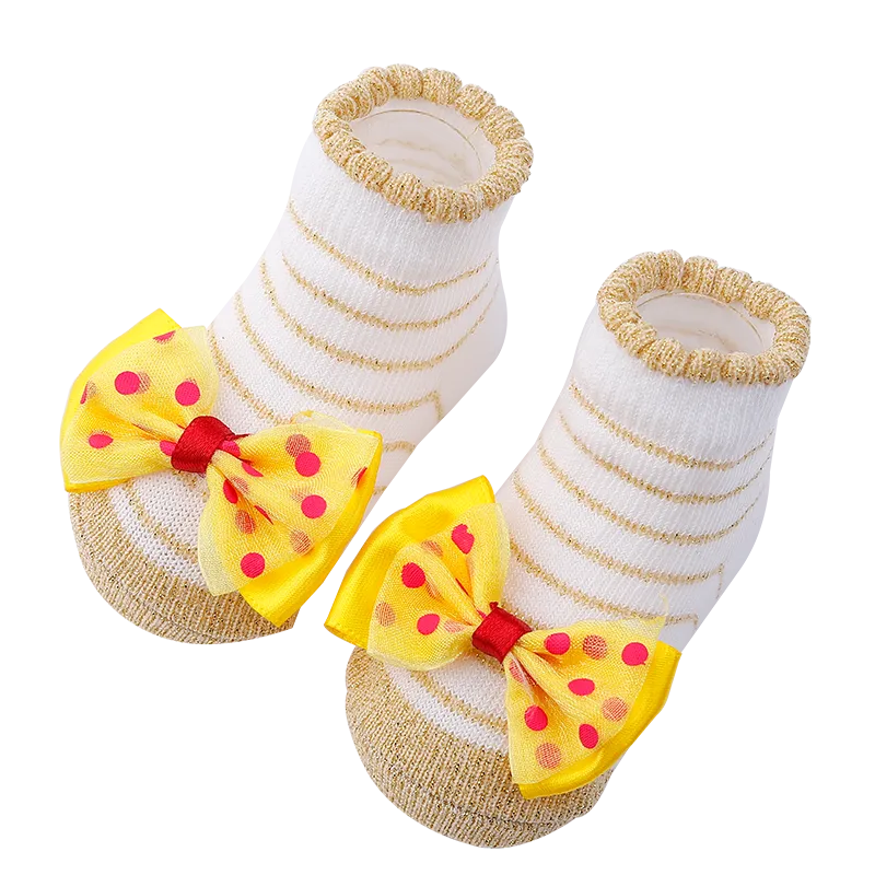 5 paires/lot chaussettes pour nouveau-né, chaussettes en coton pour nourrissons, jolies chaussettes courtes pour bébés filles