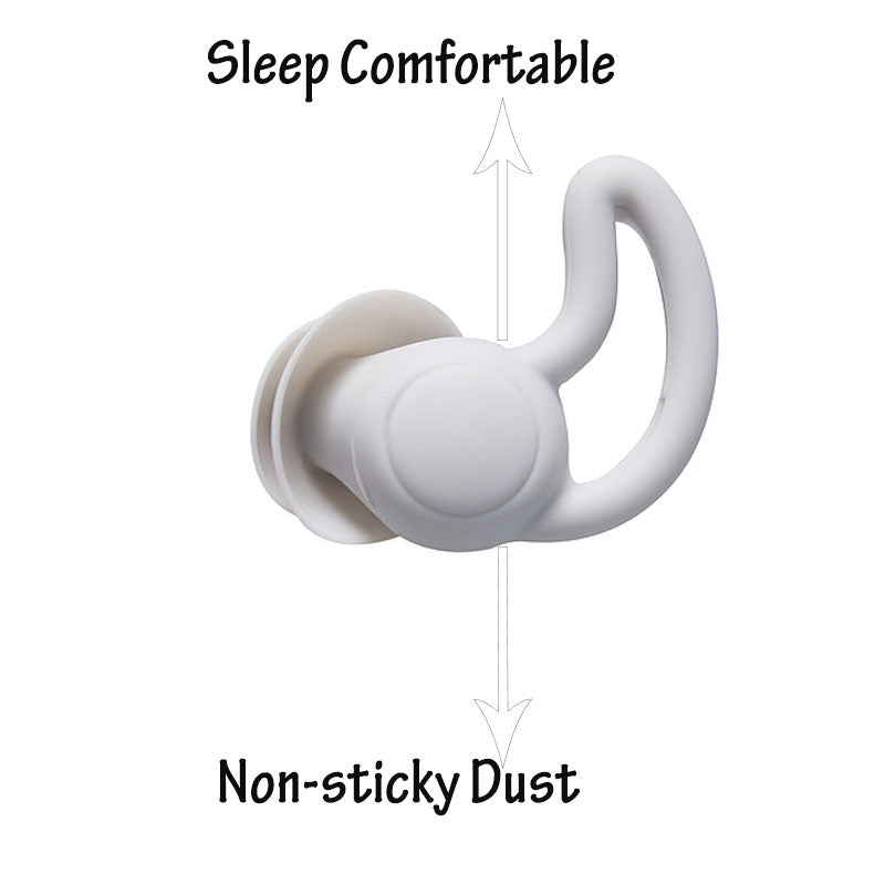 Silicone Sleeping Ear Plugs Sound Insulation Ear Protection Earplugs Anti-Noise Plugs for Travel Silicone Soft Noise Reduction