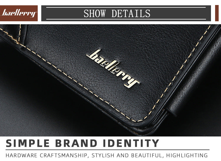 Leather Men Wallets High Quality, Zipper Desigh, Card Holder, Vintage Coin Holder, Men Wallets