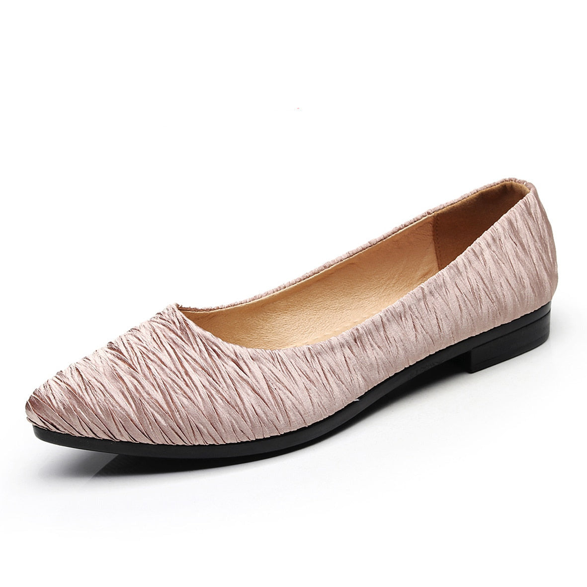 Femmes Appartements Ballet Chaussures Femmes Appartements Bureau Travail Chaussures Oversize Bateau Chaussures Tissu Doux Mocassins Femmes Enceintes Appartements Chaussures