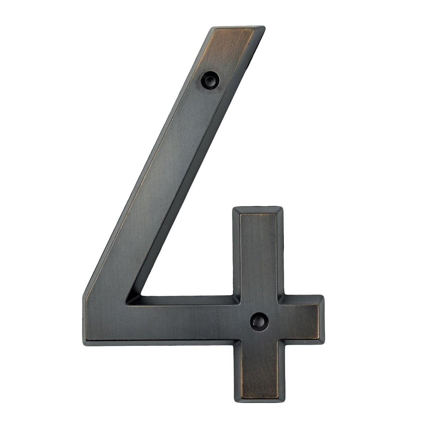 Aged Bronze 152mm Very Big House Number Door Address Number Zinc Alloy Screw Mounted Outdoor Address Sign 0-9