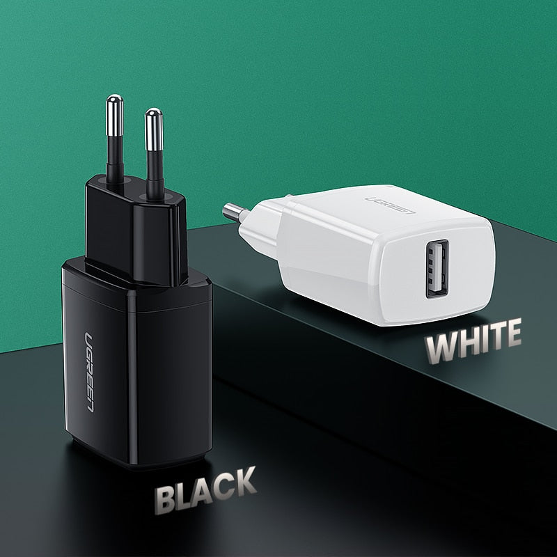 USB Charger 5V 2.1A, Mini Wall Charger, EU Adapter Phone Charger, Mobile Phone Charger