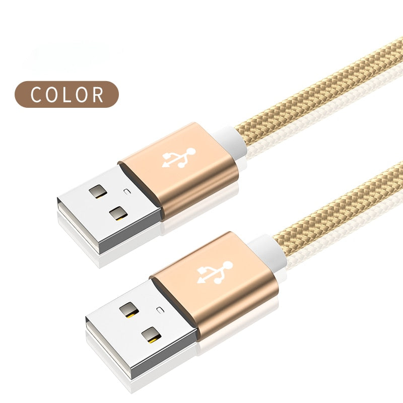 USB to USB Extension Cable Type A Male to Male USB Extender for Radiator Hard Disk Webcom Camera USB Cable