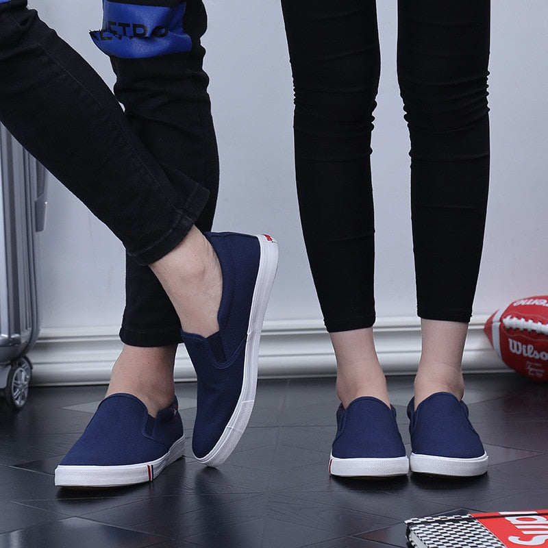 Herrenschuhe aus Segeltuch für den Frühling, Sommer-Slipper, Unisex, atmungsaktive modische Sneakers, leichte Liebhaberschuhe