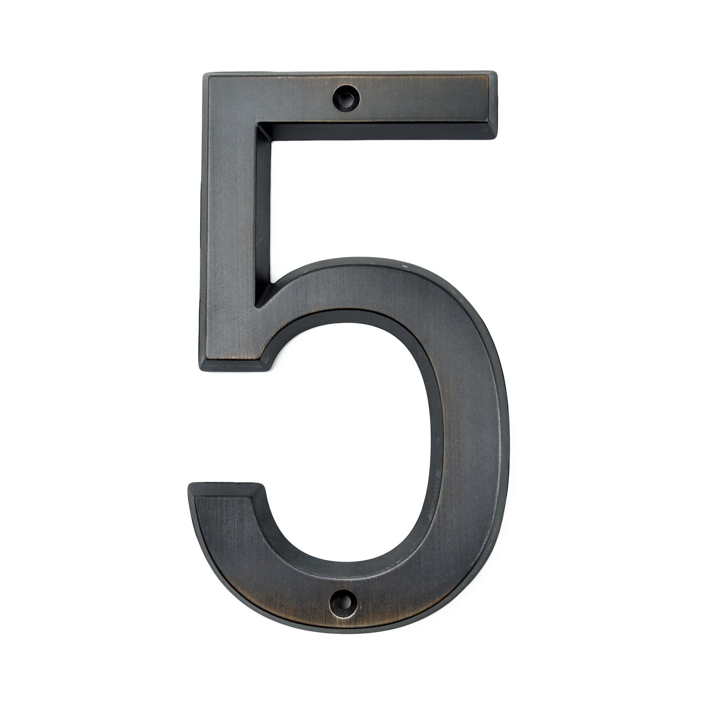 Aged Bronze 152mm Very Big House Number Door Address Number Zinc Alloy Screw Mounted Outdoor Address Sign 0-9