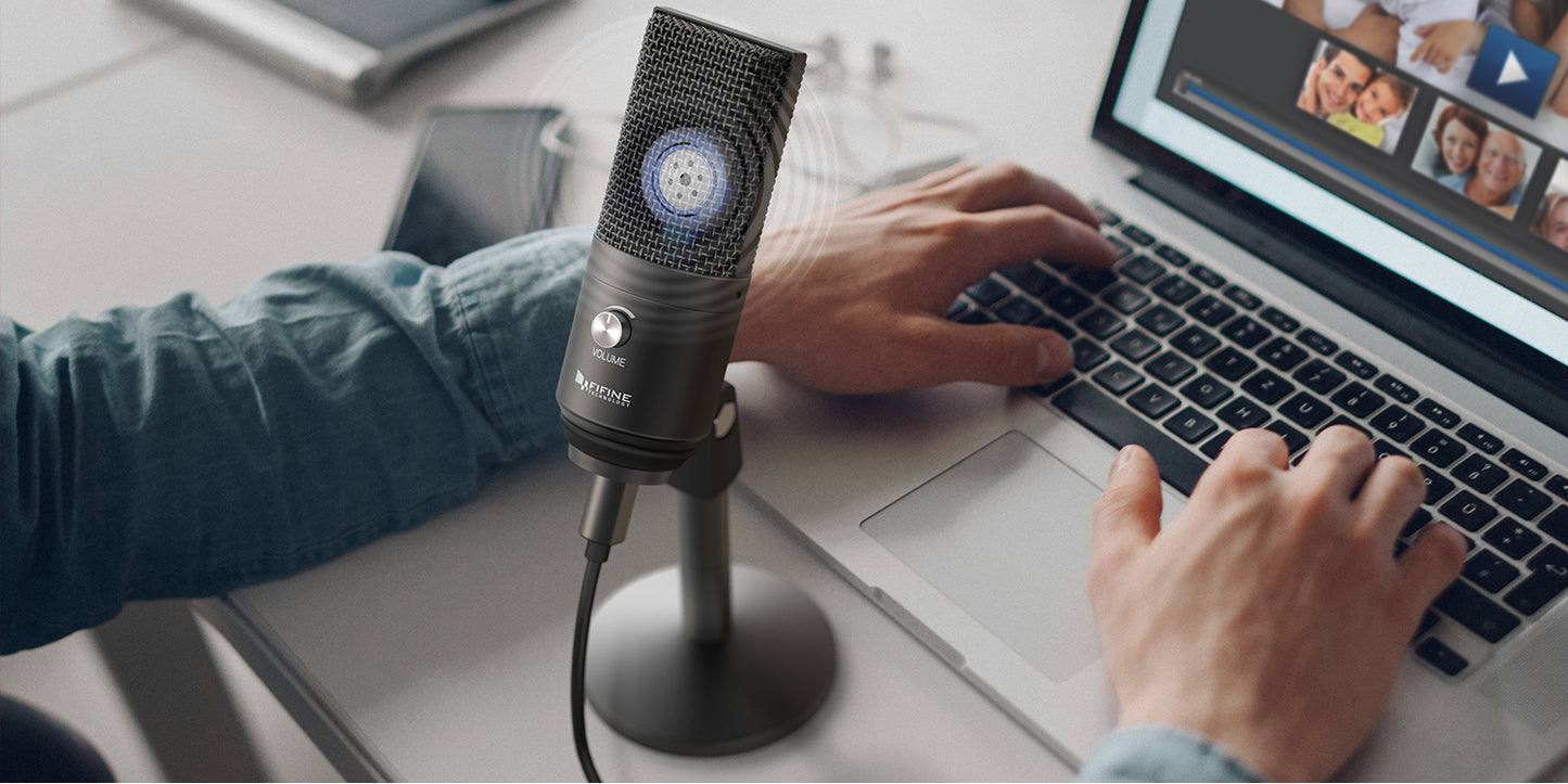 Microphone USB, ordinateur portable, ordinateurs, enregistrement, streaming vocal, podcasting