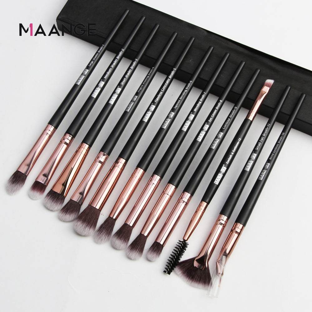 Make-up-Pinsel Pro Pink Brush, Set Puder-Lidschatten-Mischung, Eyeliner-Wimpern-Augenbrauen-Make-up, Beauty-Kosmetikpinsel