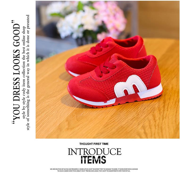 Spring Toddler Children's Casual Soft Flat Shoes: Kids Sneakers for Boys and Girls