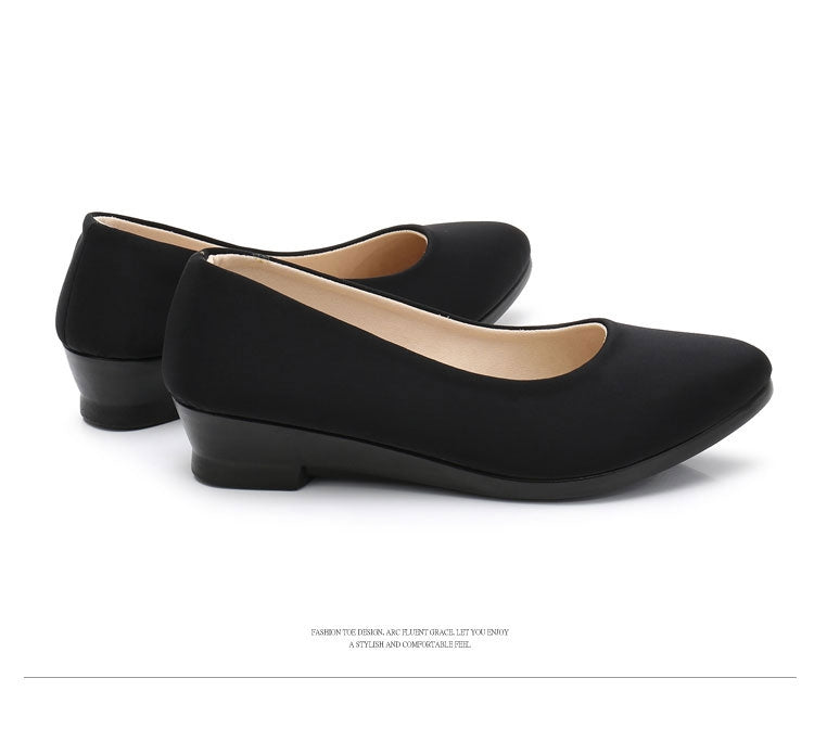 Women Flats Ballet Shoes Women Flats Office Work Shoes Oversize Boat Shoes Cloth Sweet Loafers Women's Pregnant Flats Shoes