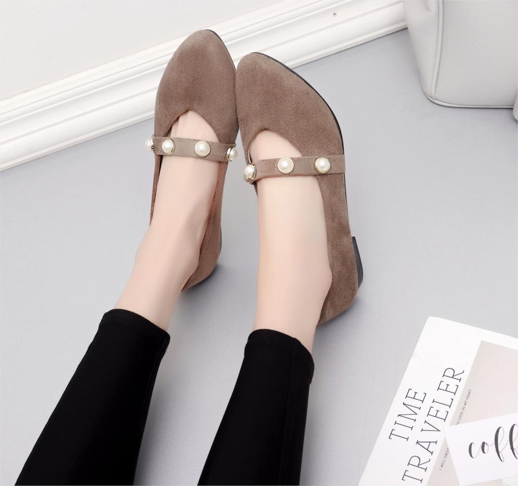 Women Flats Ballet Shoes Women Flats Office Work Shoes Oversize Boat Shoes Cloth Sweet Loafers Women's Pregnant Flats Shoes