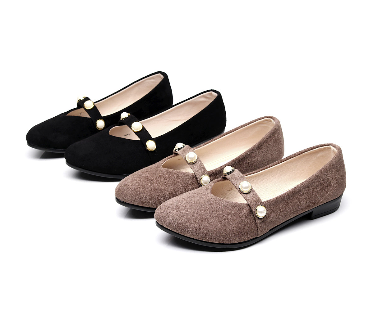 Women Flats Ballet Shoes Women Flats Office Work Shoes Oversize Boat Shoes Cloth Sweet Loafers Women's Pregnant Flats Shoes