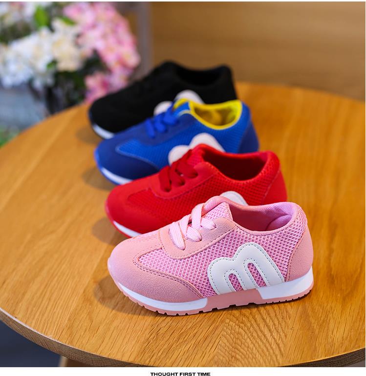 Spring Toddler Children's Casual Soft Flat Shoes: Kids Sneakers for Boys and Girls