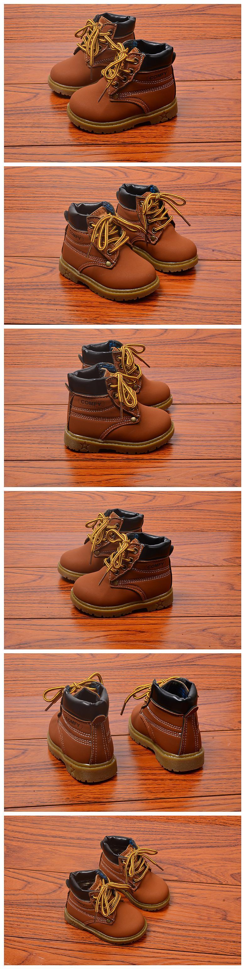 Autumn Winter Baby Boots Toddler Fashion Boots Kids, Shoes Boys Girls Snow Boots Girls Boys Plush Fashion Boots