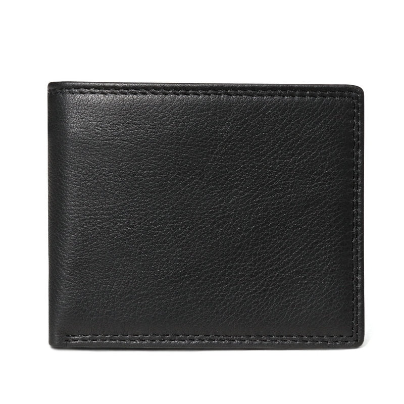 Portefeuilles pour hommes en cuir véritable, poche à monnaie, sac à main vintage pour homme, portefeuille pour hommes en cuir véritable avec blocage RFID, porte-cartes