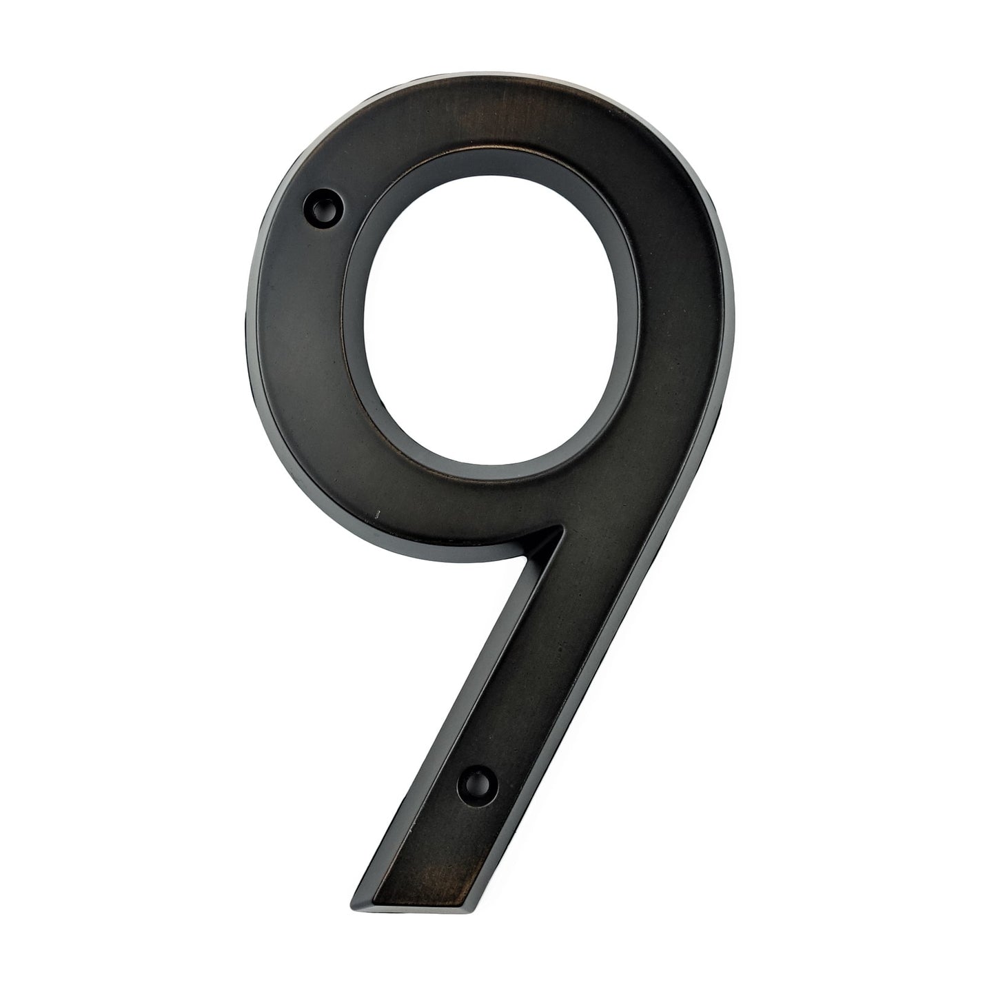 Aged Bronze 152mm Very Big House Number Door Address Number Zinc Alloy Screw Mounted Outdoor Address Sign 0-9