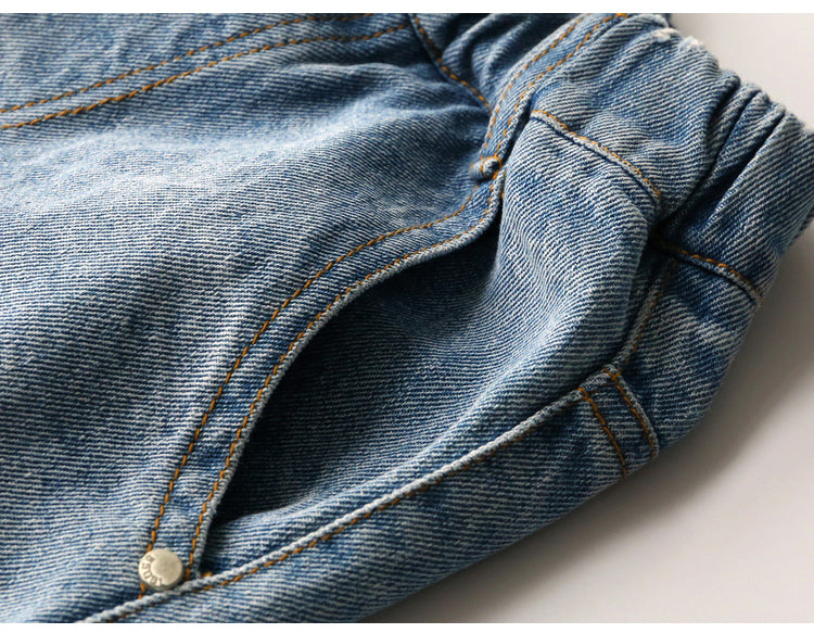 Jungen Jeans Denim Hosen Kinder Kleidung Kinder Kleidung Frühling Gerade Cowboy Hosen Casual Hosen 2-6 Jahre