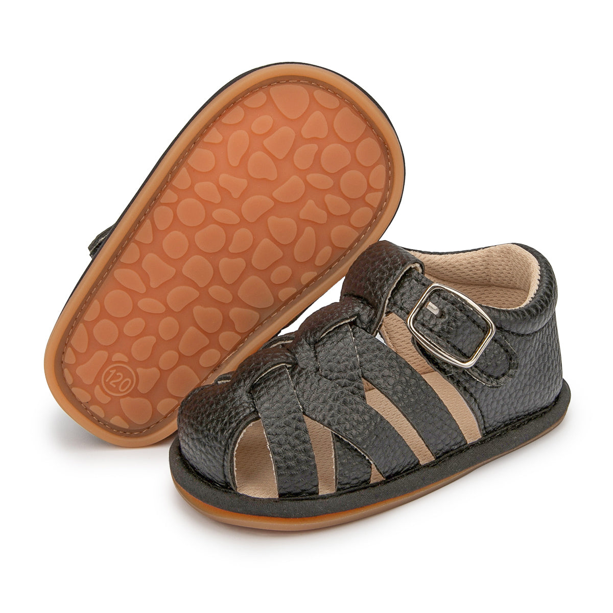 Baby Summer Sandals: Rubber Sole, Non-Slip Infant Shoes for Boys and Girls, Perfect for Toddler First Walkers and Newborns