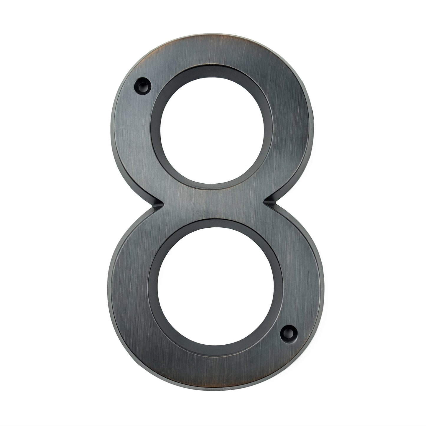 Aged Bronze 152mm Very Big House Number Door Address Number Zinc Alloy Screw Mounted Outdoor Address Sign 0-9