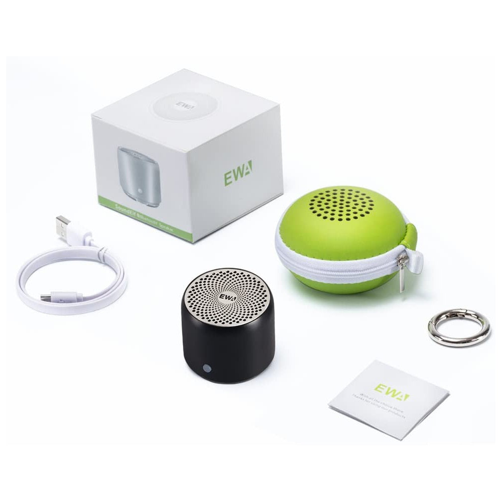 Mini haut-parleur Bluetooth professionnel, radiateur de basse personnalisé, étanche IPX7, haut-parleurs super portables, étui de voyage emballé