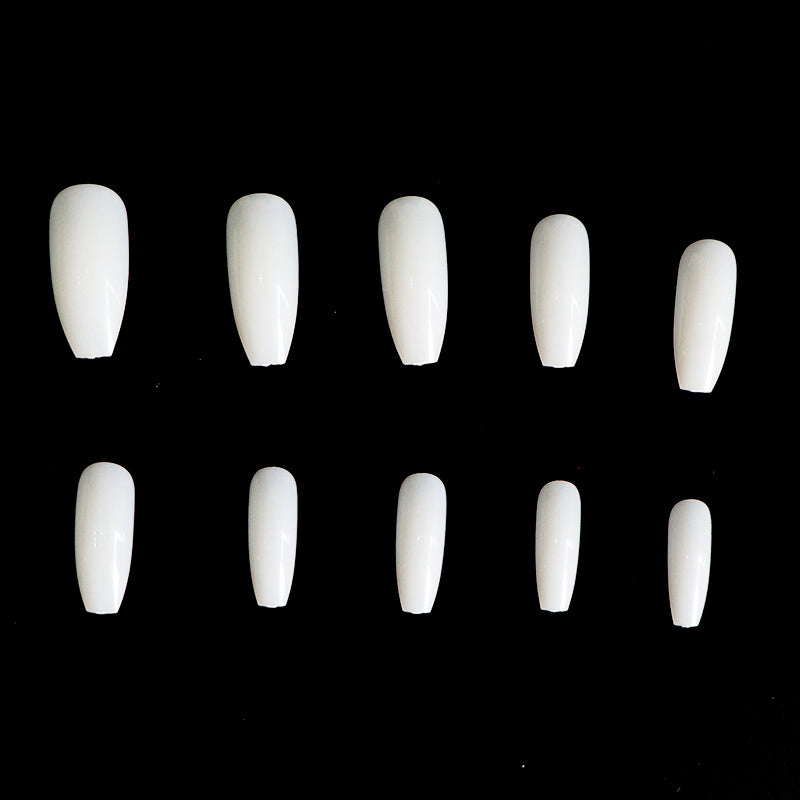 100/500 pièces/sac fausse ballerine naturel/Transparent cercueil faux ongles manucure ongles pour Extension et Protection Nail Art