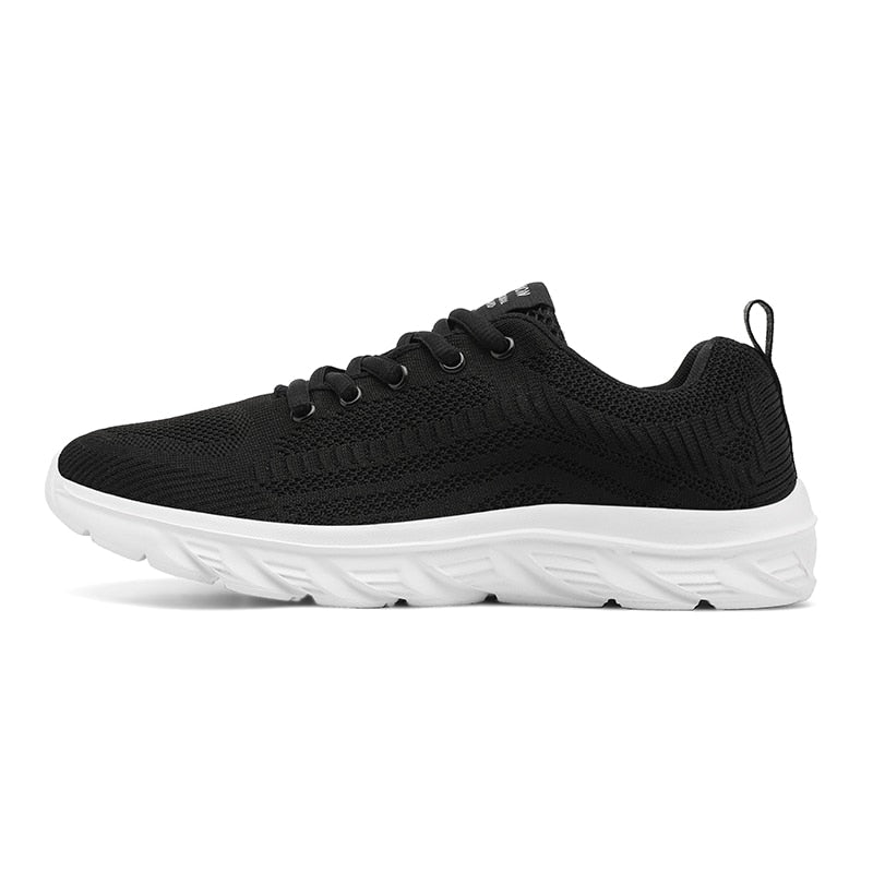 Baskets chaussures pour hommes été haute élastique Tenis respirant mâle sport Gym chaussures de course chaussures grande taille