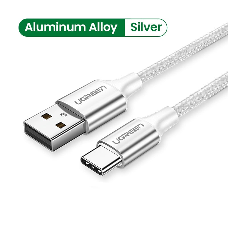 3A USB Type C Cable, Quick Charge 3.0, USB C Cable, Fast Charging, Data Phone Charger