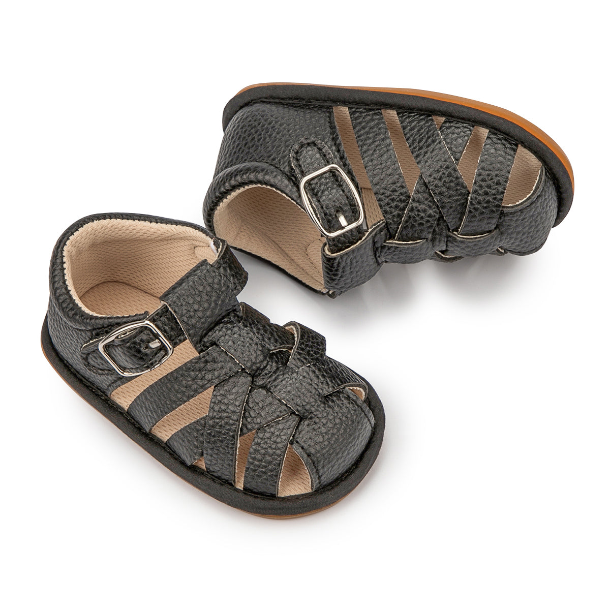 Baby Summer Sandals: Rubber Sole, Non-Slip Infant Shoes for Boys and Girls, Perfect for Toddler First Walkers and Newborns