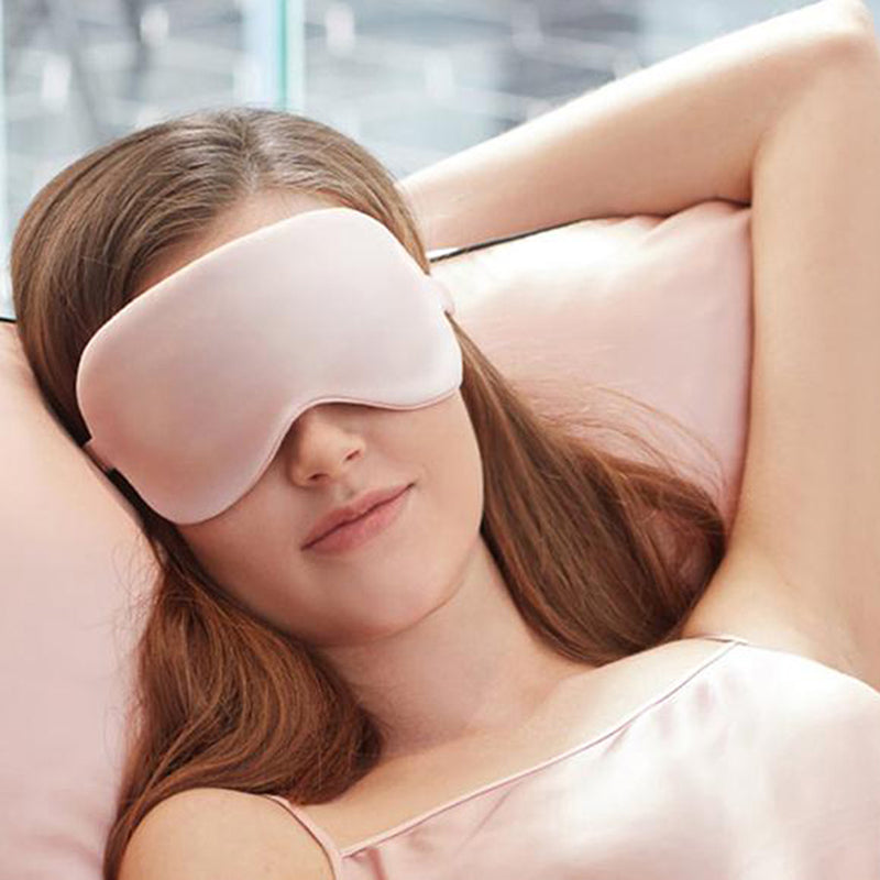 Eyeshade Sleeping Eye Mask Cover Eyepatch Bandeau Solide Portable New Rest Relax Eye Shade Cover Soft Pad