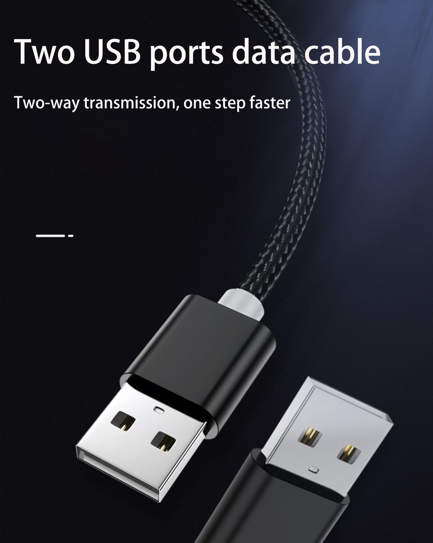 USB to USB Extension Cable Type A Male to Male USB Extender for Radiator Hard Disk Webcom Camera USB Cable