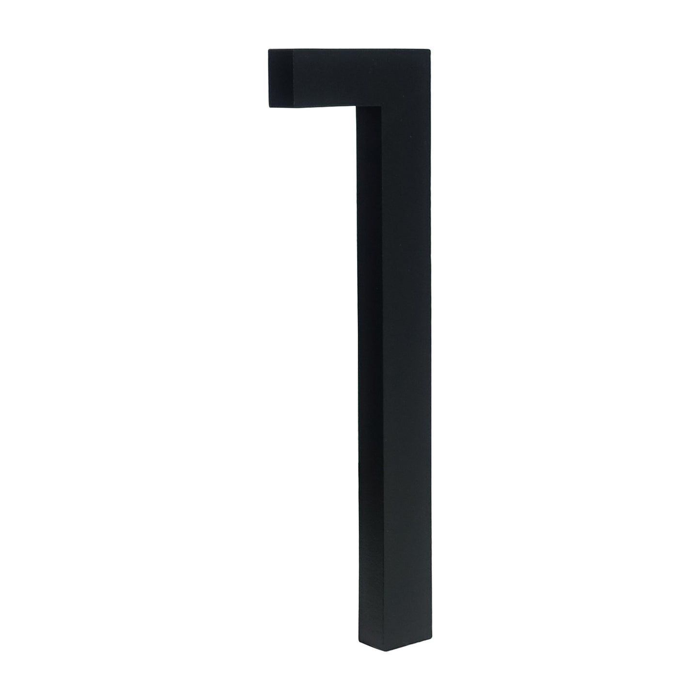 Big Black House Number Floating Sign Modern Door Numbers Building Signage Outdoor Numer Address