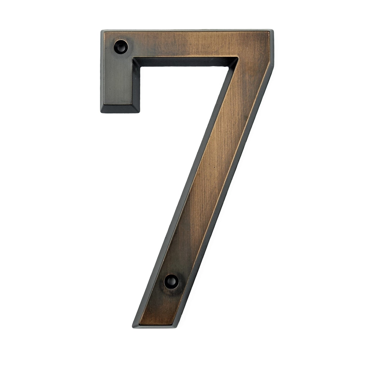 Aged Bronze 152mm Very Big House Number Door Address Number Zinc Alloy Screw Mounted Outdoor Address Sign 0-9