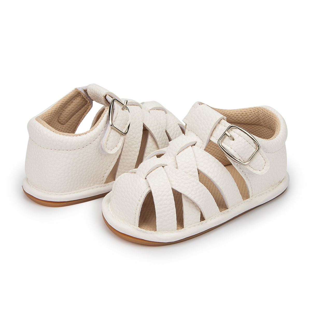 Baby Summer Sandals: Rubber Sole, Non-Slip Infant Shoes for Boys and Girls, Perfect for Toddler First Walkers and Newborns