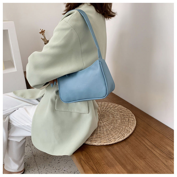 Sac à main pour femmes vintage à la mode, petits sacs sous-axillaires, mini sac à bandoulière rétro décontracté, sacs fourre-tout rétro pour femmes